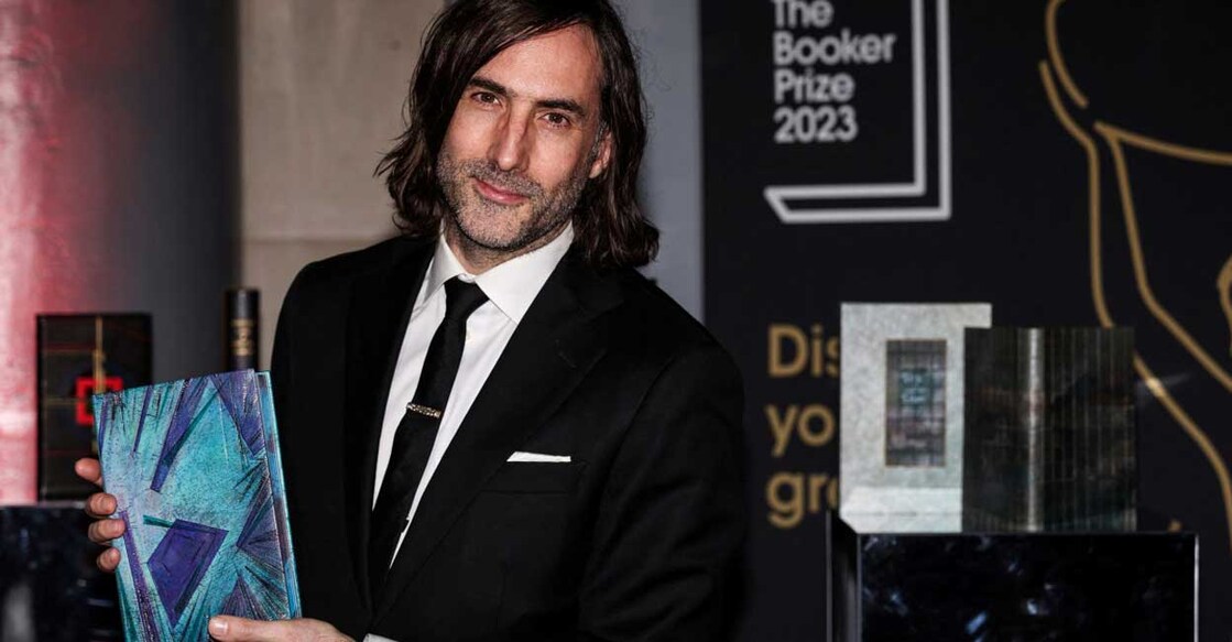 BRITAIN-LITERATURE-AWARD The 46-year-old pipped five other shortlisted novelists to the prestigious award at a ceremony in London. Photo: Adrian DENNIS/AFP