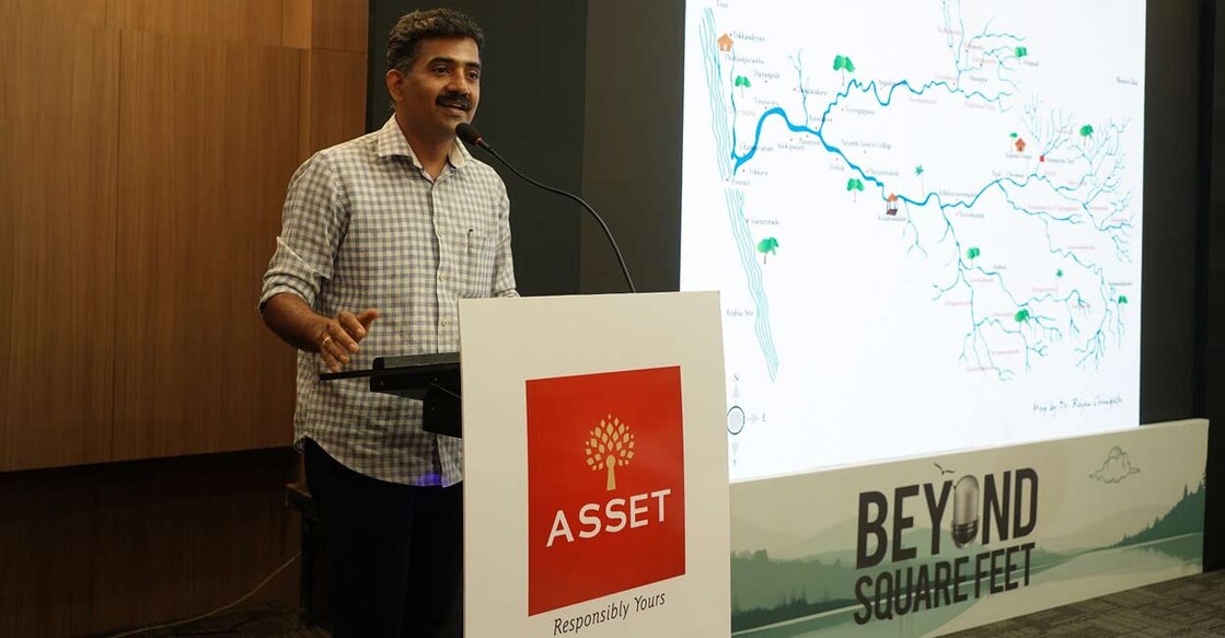 Vinod-Nambiar-c 'It is crucial for the survival of rivers to know them and make others aware of them through such social contexts,' says conservationist Vinod Nambiar. Photo: Special arrangement
