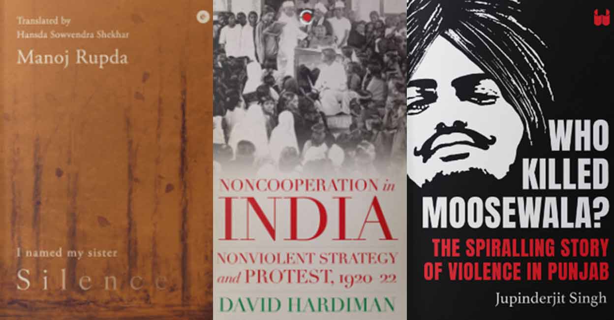 Books cover topics from sports to history. Photo: IANS