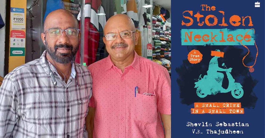 Shevlin (in red shirt) and Thajudheen. Photo: Special arrangement