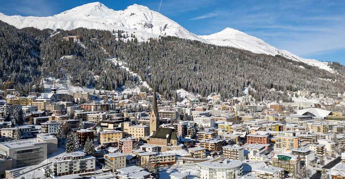 DAVOS-MEETING Overview of the town of Davos with the St. Johann church ahead of the annual meeting of the World Economic Forum (WEF), Switzerland. Photo: Reuters/Denis Balibouse/File
