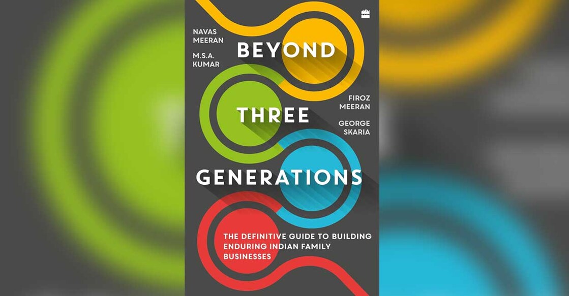 Book cover of 'Beyond Three Generations'. Image courtesy: Amazon.in