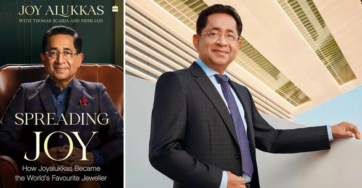 While the essence of the book is how he grew his business to a global brand, it also narrates other fascinating accounts from his life that taught him valuable lessons. Photo: Joyalukkas website