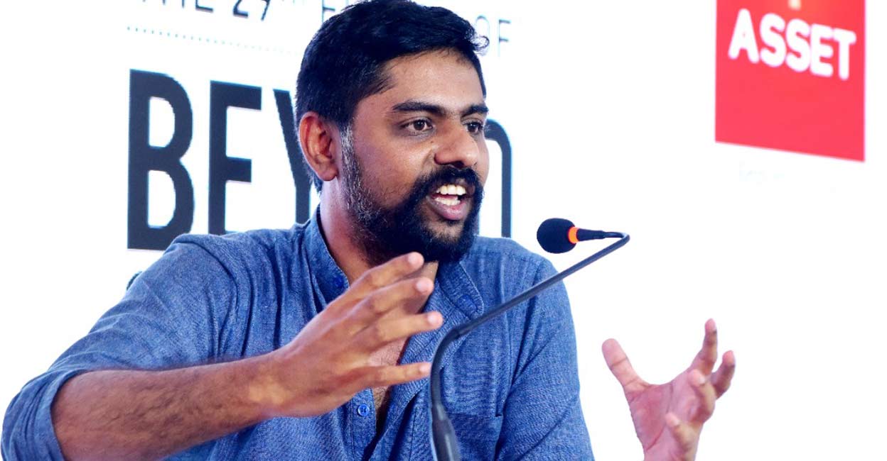 Dr B K Bhavathrathan, associate professor of civil engineering at IIT-Palakkad, speaks at the 29th edition of Beyond Square Feet, a lecture series organised by Asset Homes, in Thrissur. Photo: Special arrangement