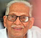 Omchery attempted daring experiments in literature and won the Kendra Sahitya Akademi Award, among other honours. Photo: Manorama