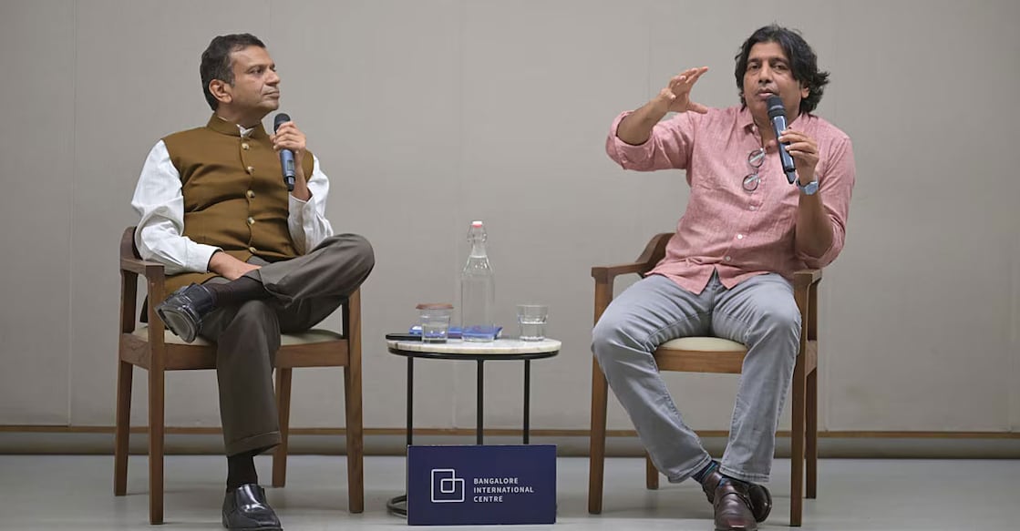 ravi-bapna Ravi Bapna at the book release. Photo: Manorama