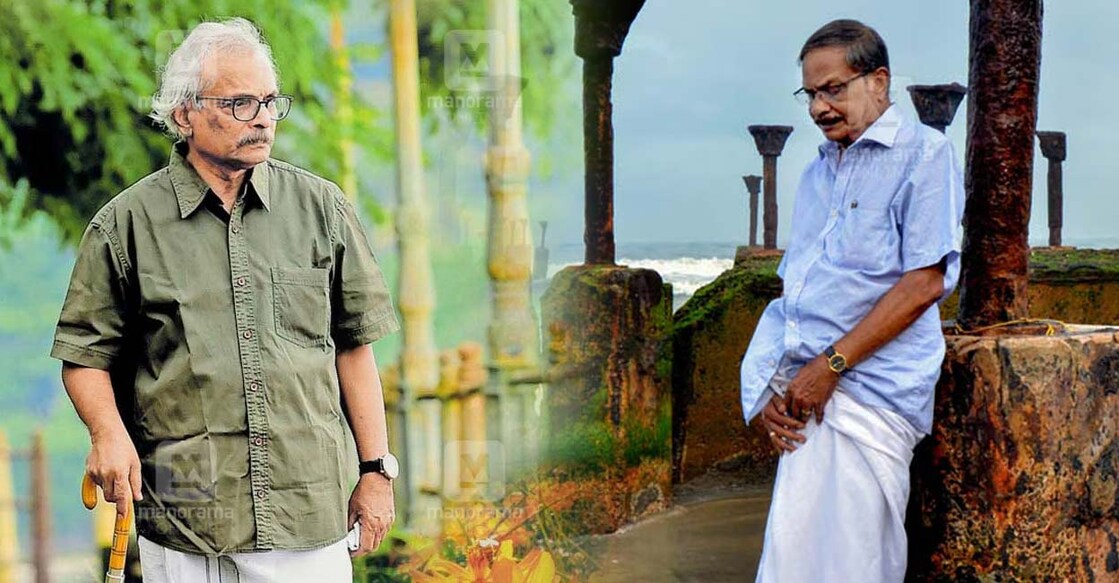 M Mukundan and MT Vasudevan Nair. Collage: Manorama