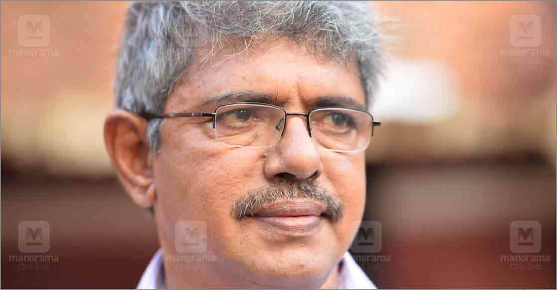 Poet-actor Balachandran Chullikkad. Photo: Manorama
