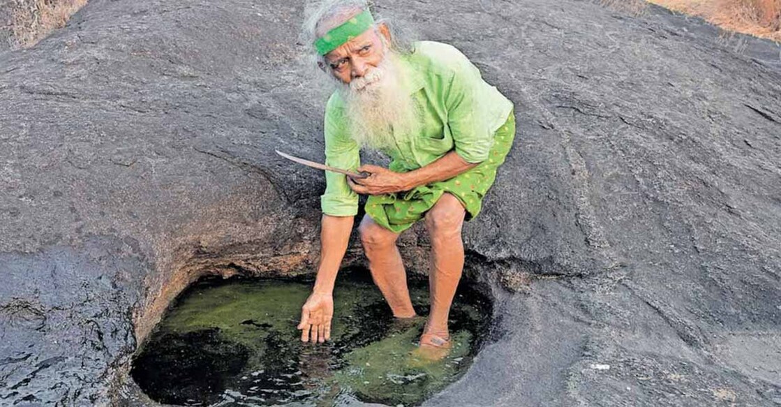 Apart from caring about animals and nature, Balan also reaches out to the quench the thirst of the needy during the sweltering summer. Photo: Vibi Job / Manorama