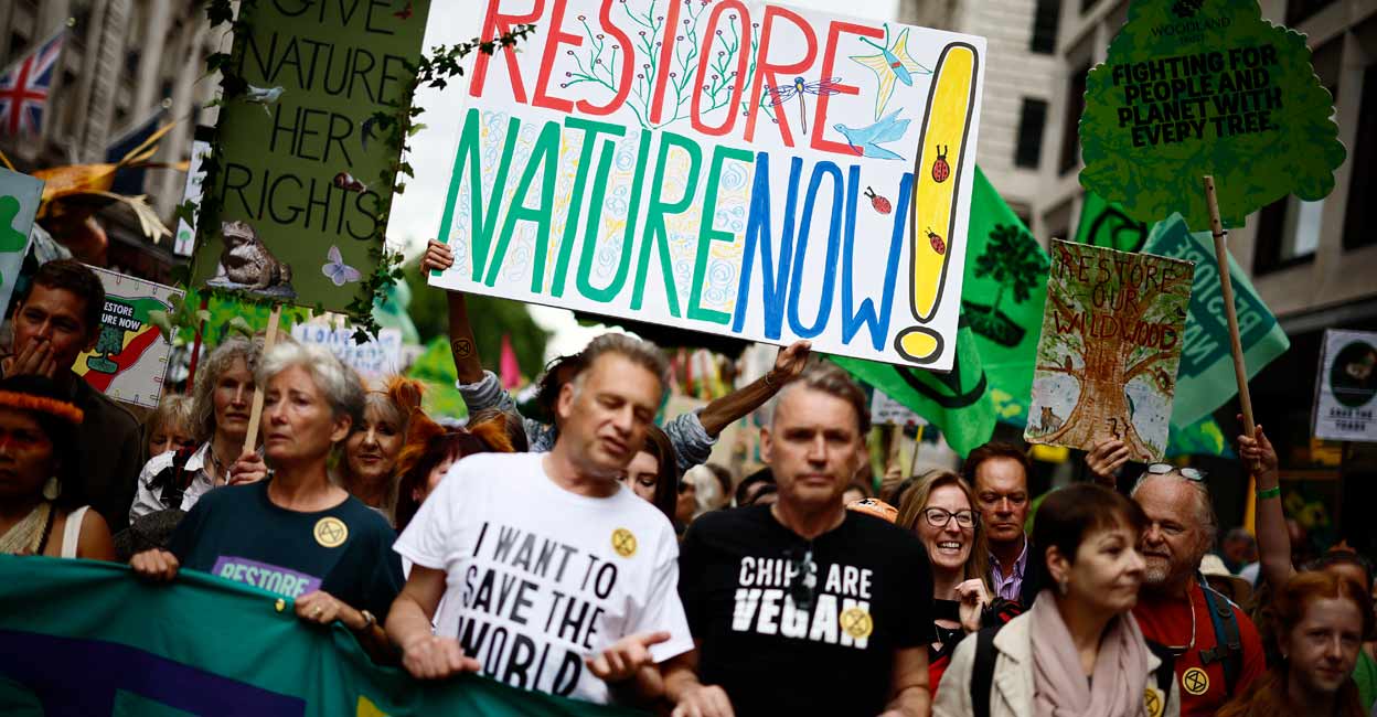 Call for ‘urgent’ climate action: Thousands take out march in London | Lifestyle News