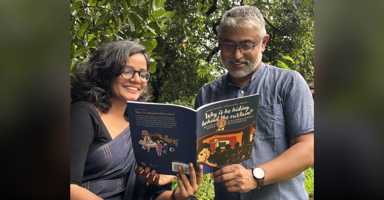 Arun Narayan and Sanusha US. Photo: Special Arrangement