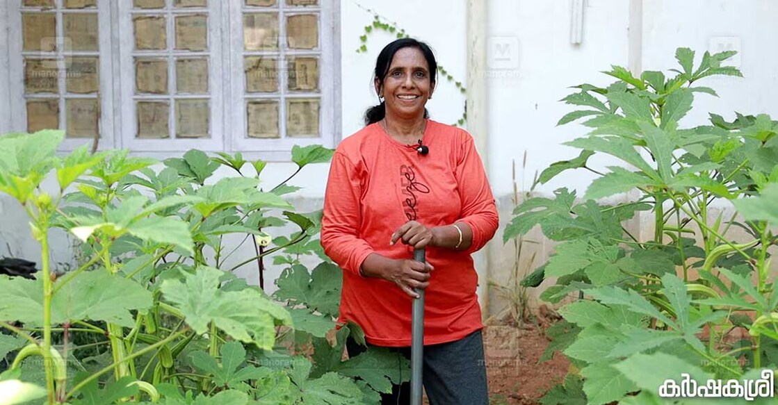Sheeja is a native of Guruvayoor. Photo: Special arrangement