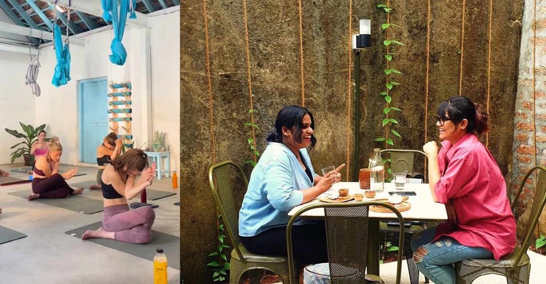 'Loving Earth Yoga Cafe' combines practices for both personal well-being and environmental consciousness. Photo: instagram.com/p/DFm9myPhdev