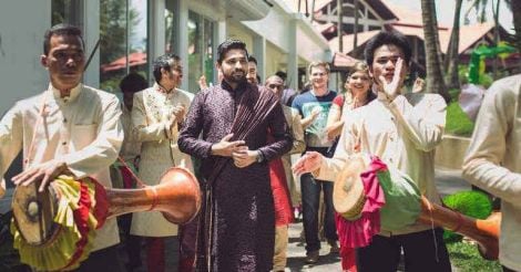 A big fat Kerala wedding in Thailand.
