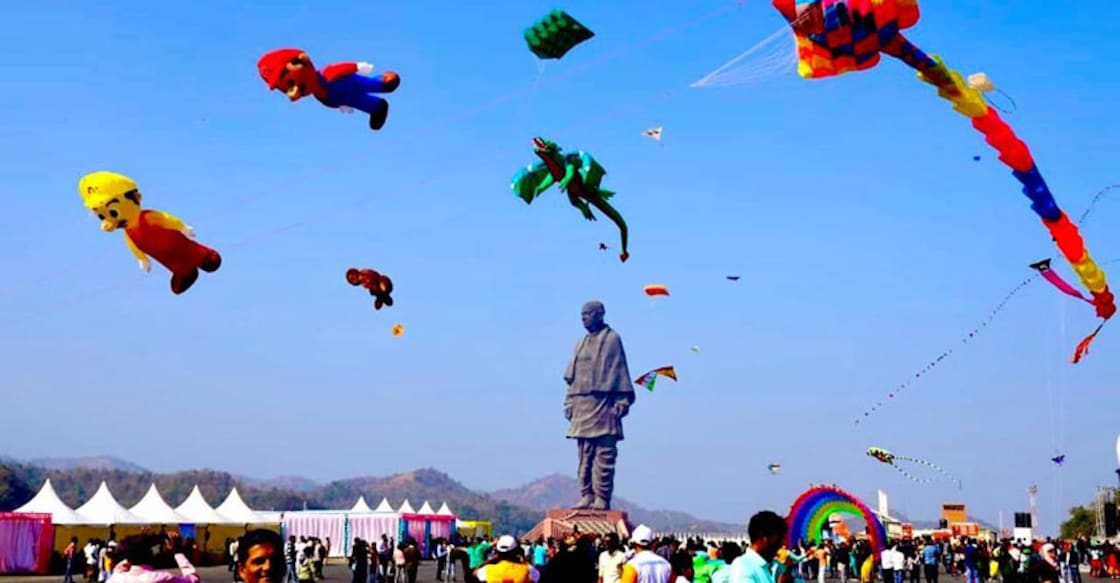 Ahmedabad Kite Festival.