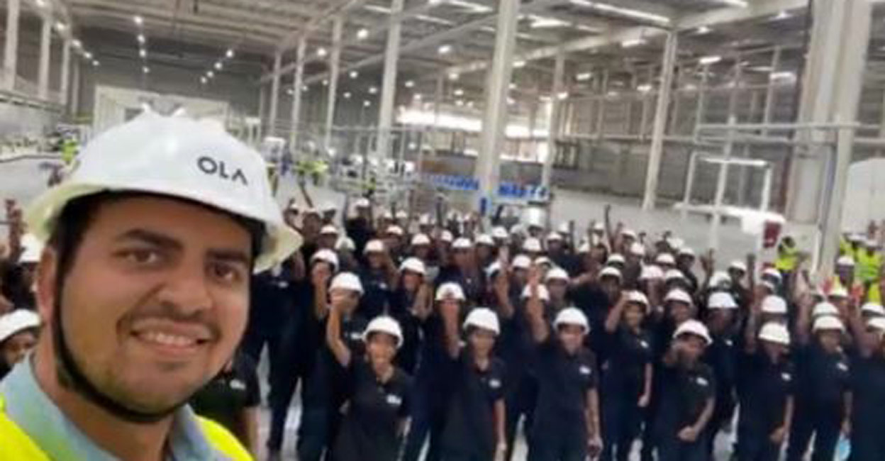 Ola electric scooter factory to be largest all-woman plant