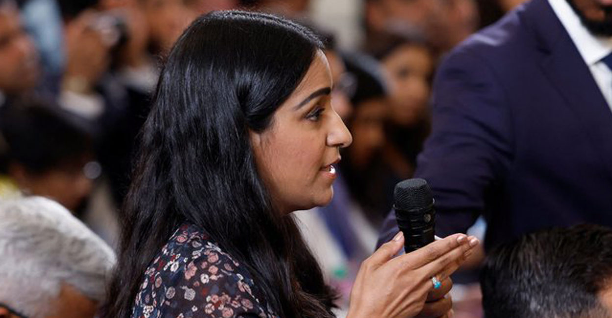 sabrina-c Wall Street Journal reporter Sabrina Siddiqui. Photo: IANS