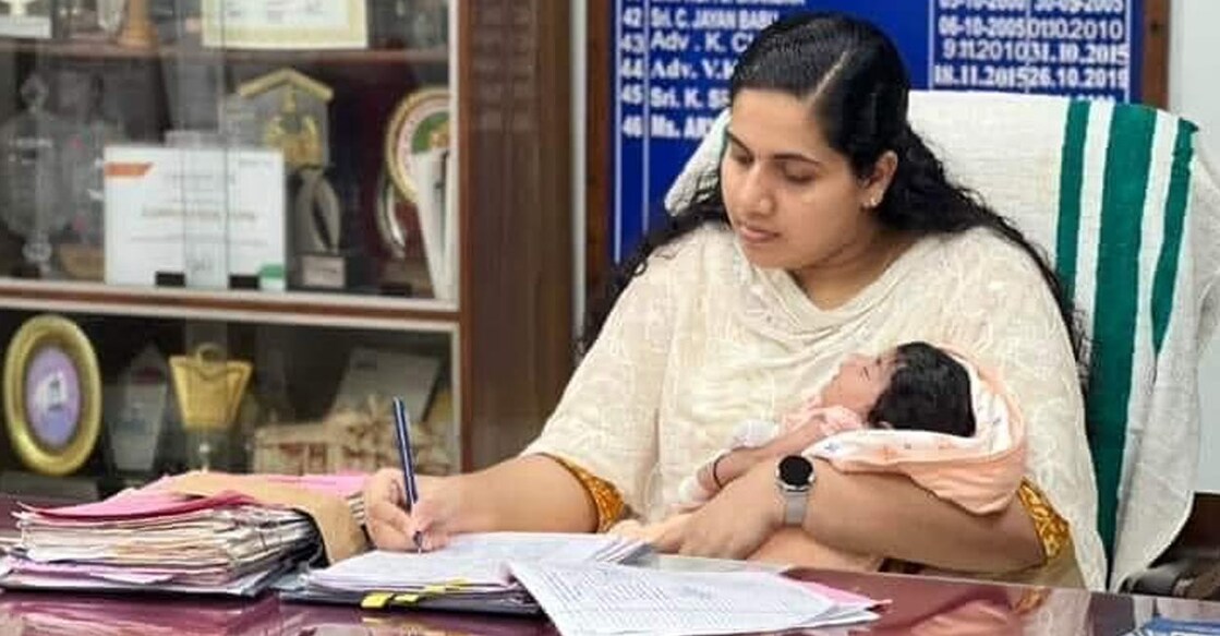 Mayor Arya Rajendran. Photo: Facebook/ Rajeev U