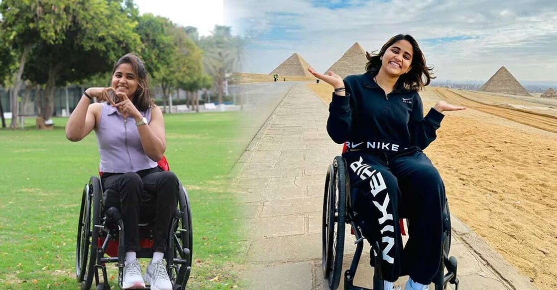 Alfiya James is a professional para-badminton player and national champion. Photo: Special arrangement