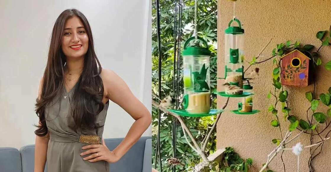 Radhika started paying attention to the birds visiting her home during the time of lockdown. Photo:Instagram/explorewith_radhika