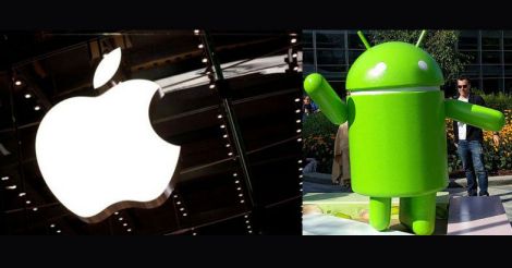 Apple and Android