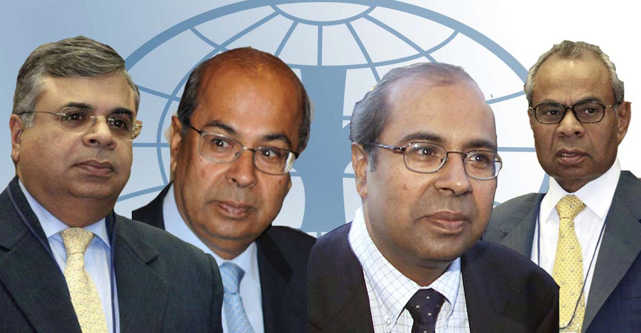 Left to right: Ashok Hinduja, Prakash Hinduja, Gopichand Hinduja and Srichand Hinduja. File Photo
