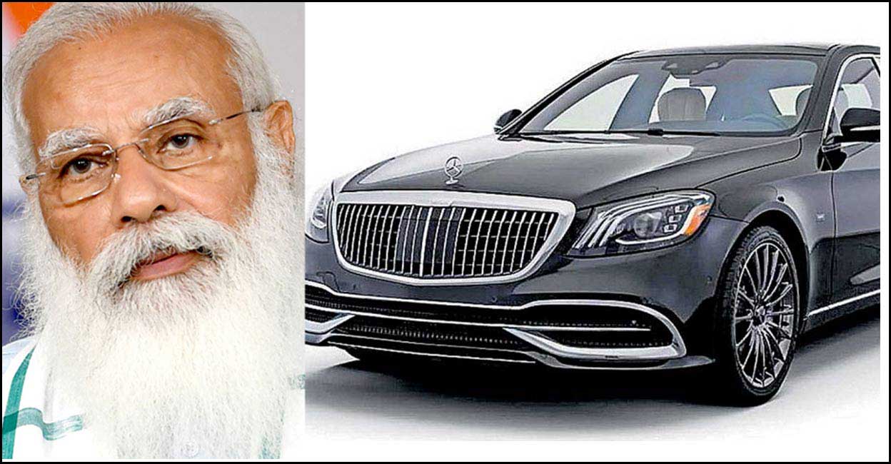 pm-modi-benz-01 Prime Minister Narendra Modi, Mercedes-Maybach S650