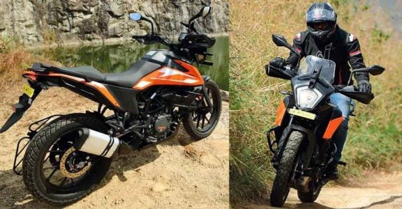 Duke 250 adventure online on road price