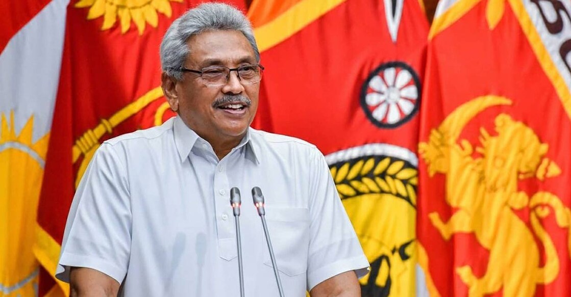 Sri Lankan President Gotabaya Rajapaksa.