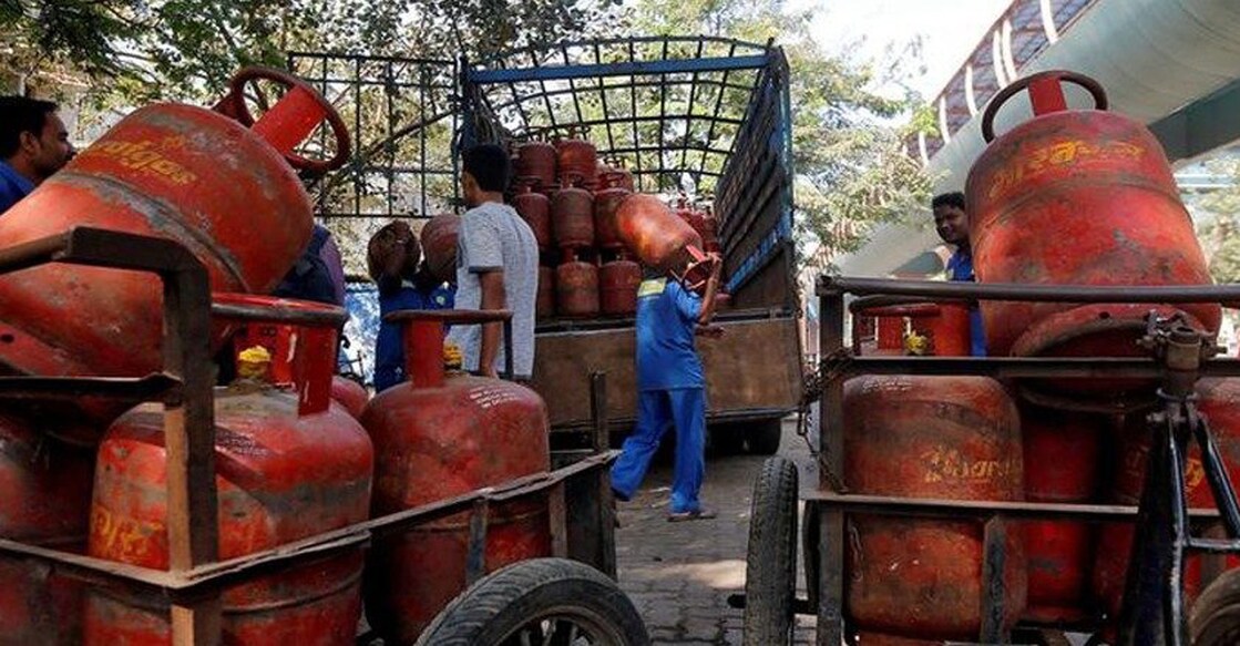 LPG cylinders. File photo: Reuters