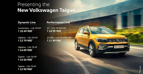 Volkswagen drives in Taigun; prices starts at 10.49 lakh Volkswagen drives in Taigun; prices starts at 10.49 lakh