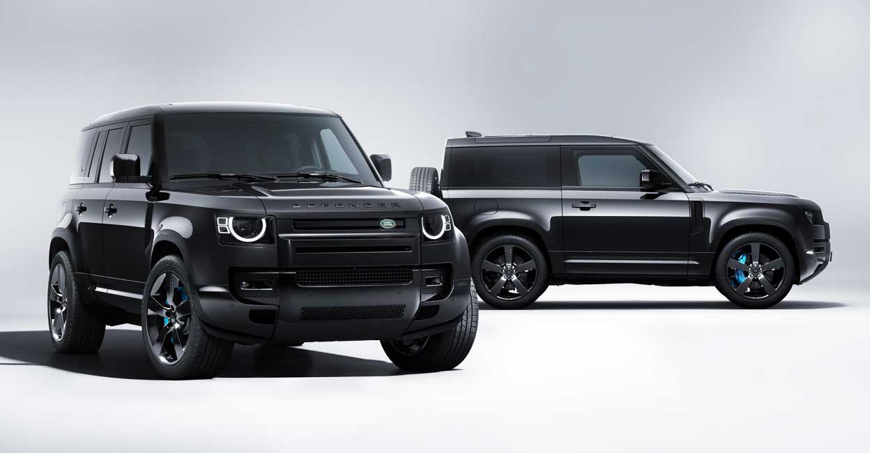 Land Rover Defender V8 James Bond Edition revealed ahead of 'No Time To Die', limited to 300 units Land Rover Defender V8 James Bond Edition revealed ahead of 'No Time To Die', limited to 300 units