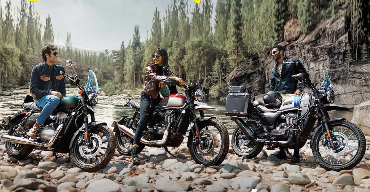 yezdi The three bikes come with the same liquid-cooled, fuel-injected 334 cc engine but are tuned to deliver different power outputs.