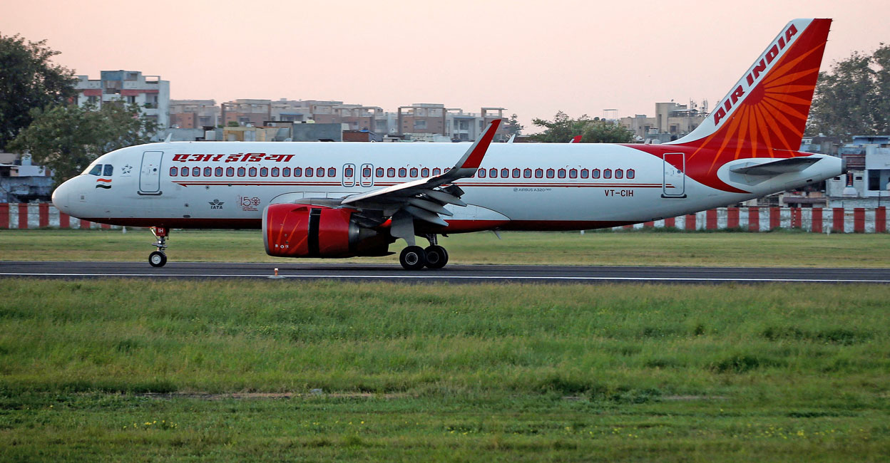 Air India flight. Photo: Reuters/Amit Dave