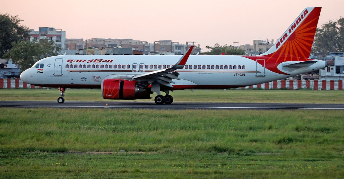 Air India flight. Photo: Reuters/Amit Dave