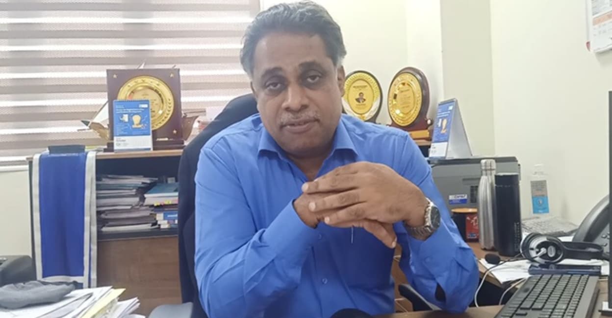Dr Saji Gopinath, VC, Digital University Kerala. Photo: Special arrangement Dr Saji Gopinath, VC, Digital University Kerala. Photo: Special arrangement
