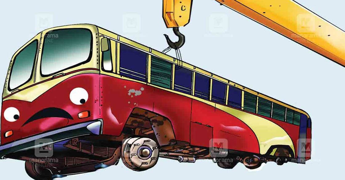 As of now, the KSRTC has 331 buses which have completed 14 years:Manorama Online