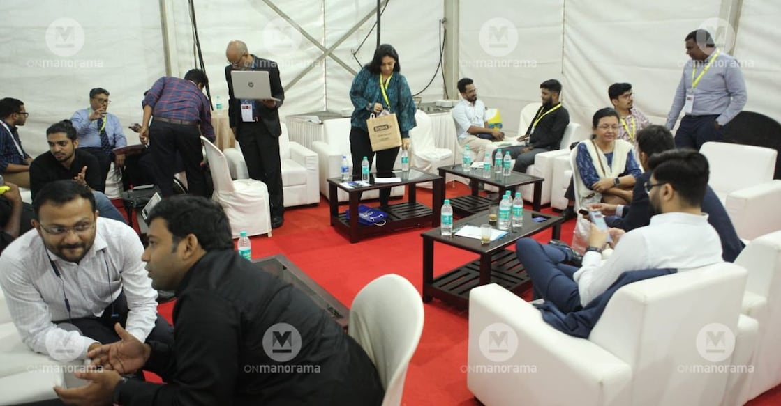 Angel investors from outside the state met hundreds of startup founders in Kerala at the Global Huddle 2022, held in Kovalam. Photo: Onmanorama