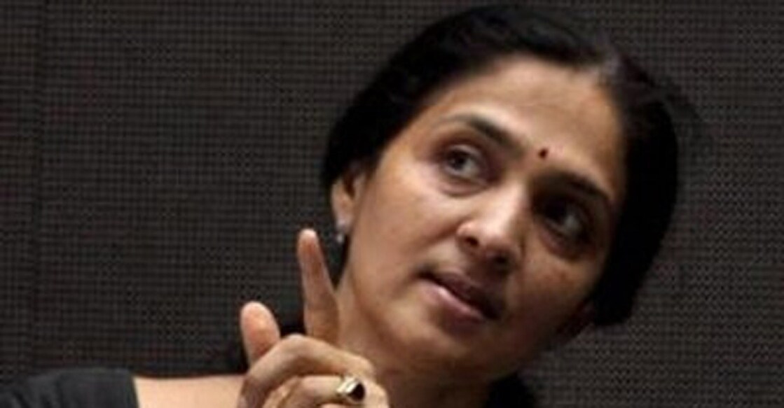 Chitra Ramakrishna, former CEO and MD of National Stock Exchange. Photo: IANS/Twitter