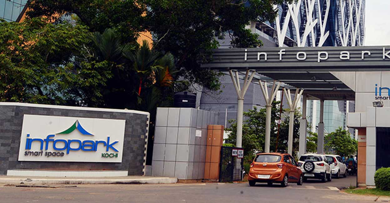 Software exports from Infopark in Kochi records 21% increase in FY21 Infopark , Kochi. Photo: infopark.in