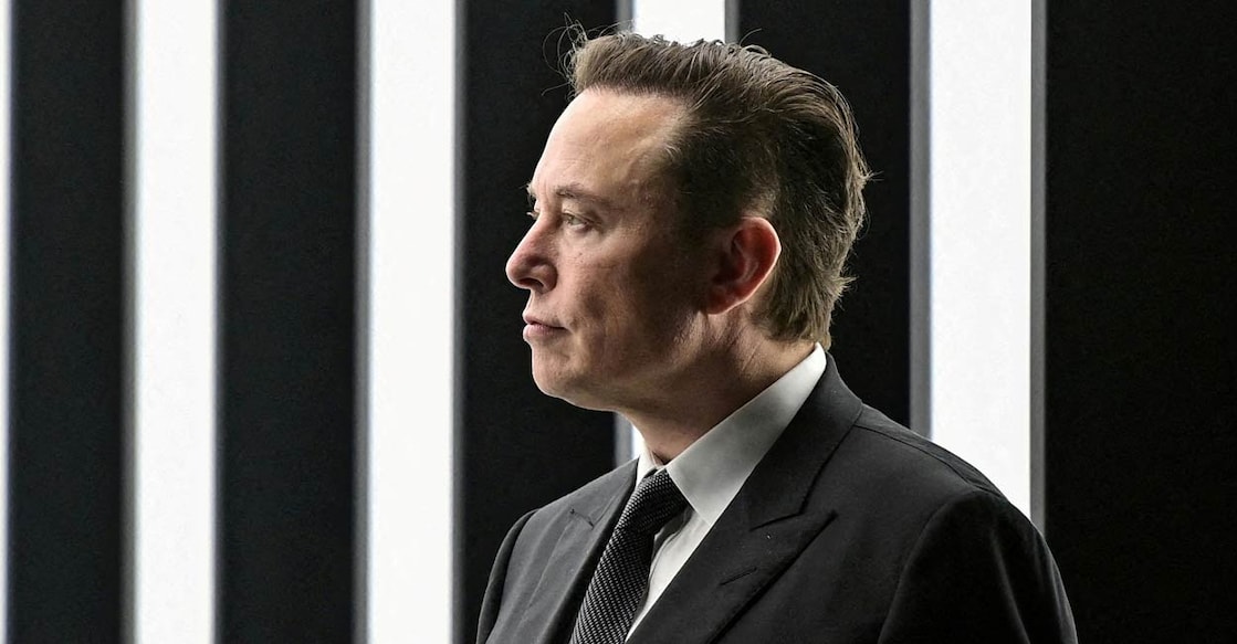 MUSK-TWITTER-POLL Elon Musk attends the opening ceremony of the new Tesla Gigafactory for electric cars in Gruenheide, Germany, March 22, 2022. FILE PHOTO: Reuters