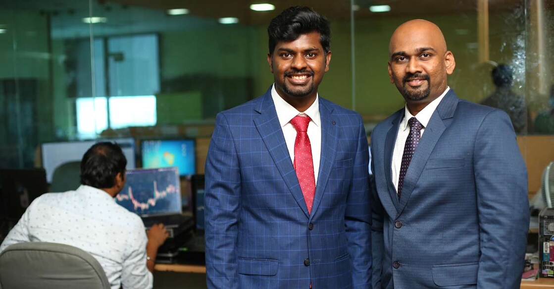 Founded in November 2017 by Vikram Subburaj (right) and Arjun Vijay (left), both IIM-Calcutta alumni , Giottus started its operations in April 2018. 