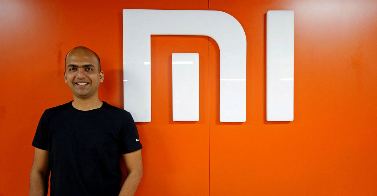 XIAOMI-INDIA Manu Kumar Jain, former managing director of Xiaomi India. File Photo: Reuters/Abhishek N. Chinnappa