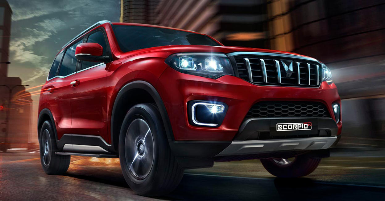The all-new Scorpion N will be the second vehicle from the Mahindra stable to get the new company logo: Mahindra