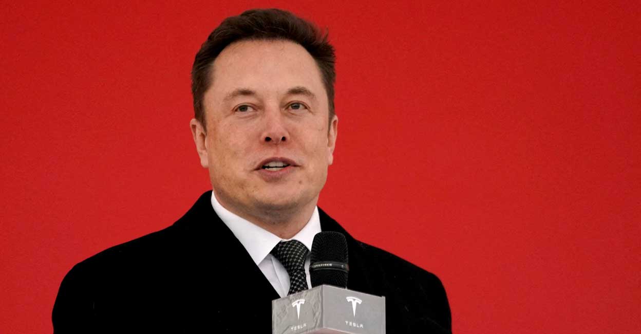 Tesla CEO Elon Musk attends the Tesla Shanghai Gigafactory groundbreaking ceremony in Shanghai, China January 7, 2019. Photo: Aly Song/Reuters
