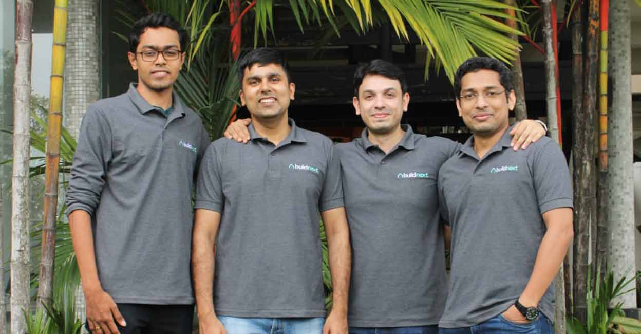 (From left) Dileep P G (CTO), Gopikrishnan V (Co-Founder), Finaz Naha (Co-Founder), Nirmal George (Head of Operations). Photo: Special arrangement