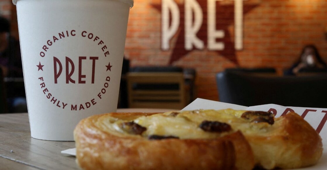 Pret a Manger in New Cavendish Street, London. Photo: Reuters