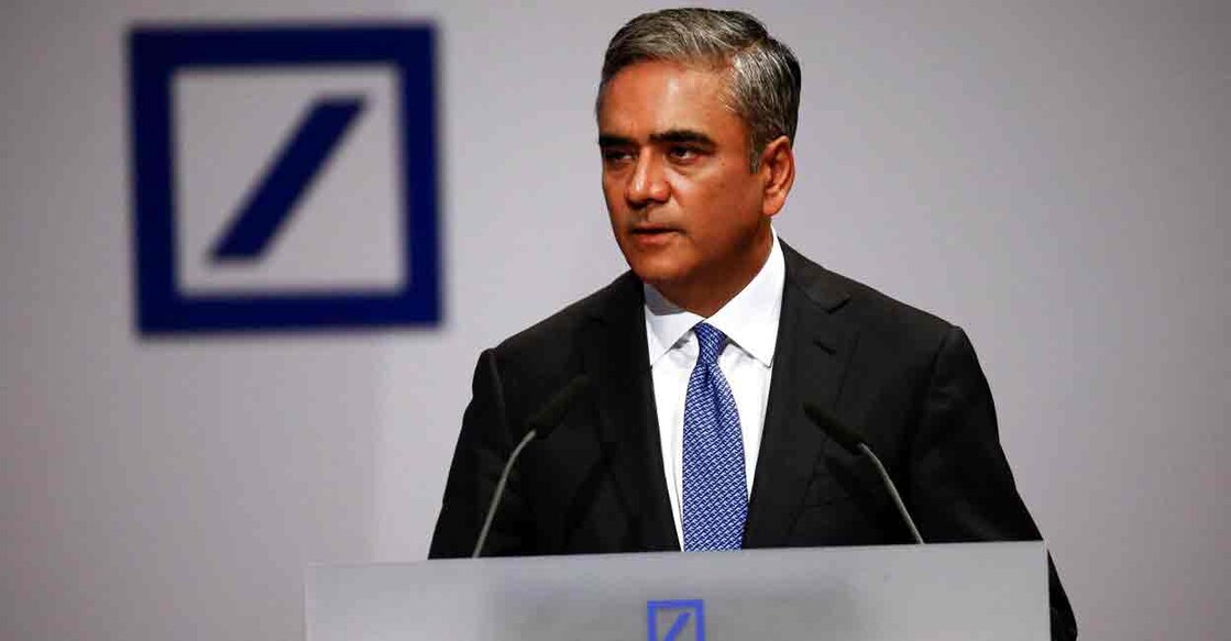 Anshu Jain, co-CEOs of Deutsche Bank, addresses the bank's annual general meeting in Frankfurt, Germany, May 21, 2015. File photo: REUTERS/Kai Pfaffenbach