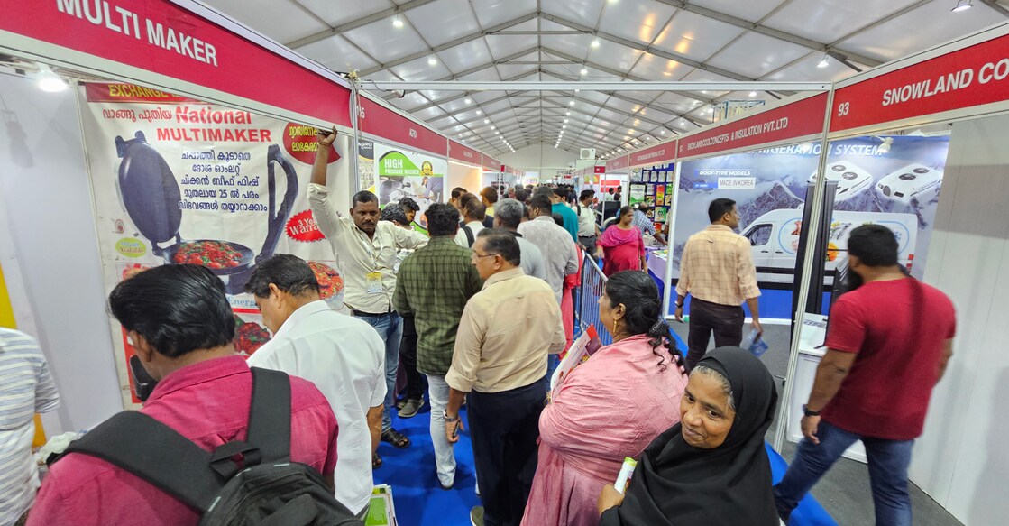 Malayala Manorama Quickerala Machinery and Trade Expo. Photo: Special arrangements