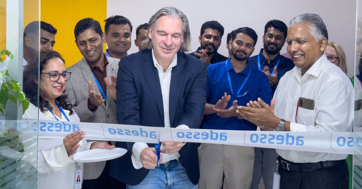 adesso Torsten Wegener, executive board member, adesso, inaugurates the company's office at Infopark, Kochi. Photo: Special Arrangement
